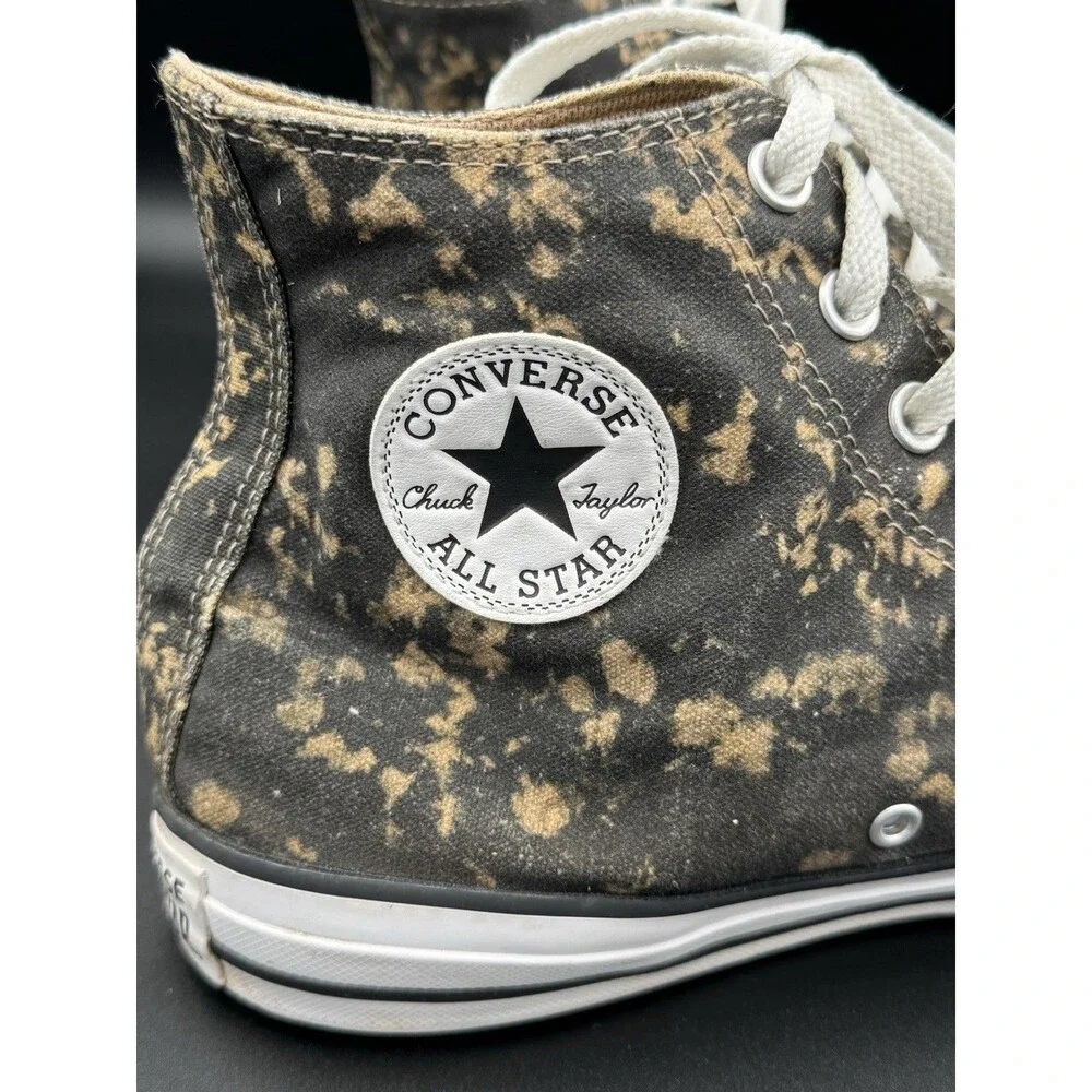 Converse Chuck Taylor All Star Hi Dip Dye ‘Black Hemp’ Shoes Men’s 10 Women’s 12 - Picture 3 of 10
